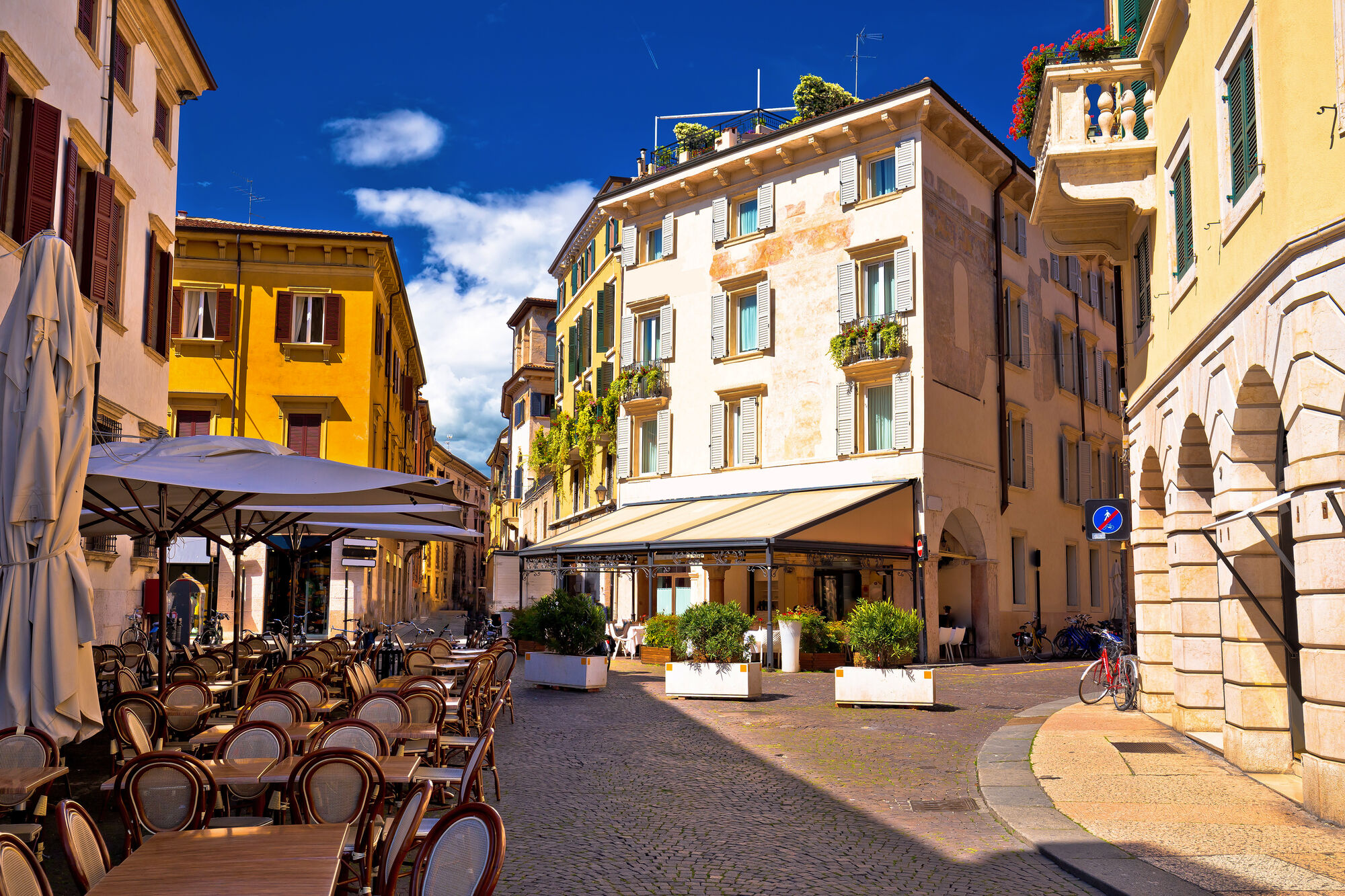 Golden Autumn at Lake Garda