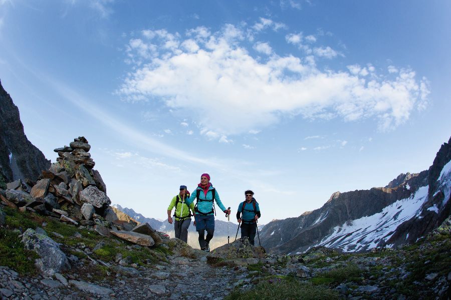 Mountain Hiking in the Pitztal