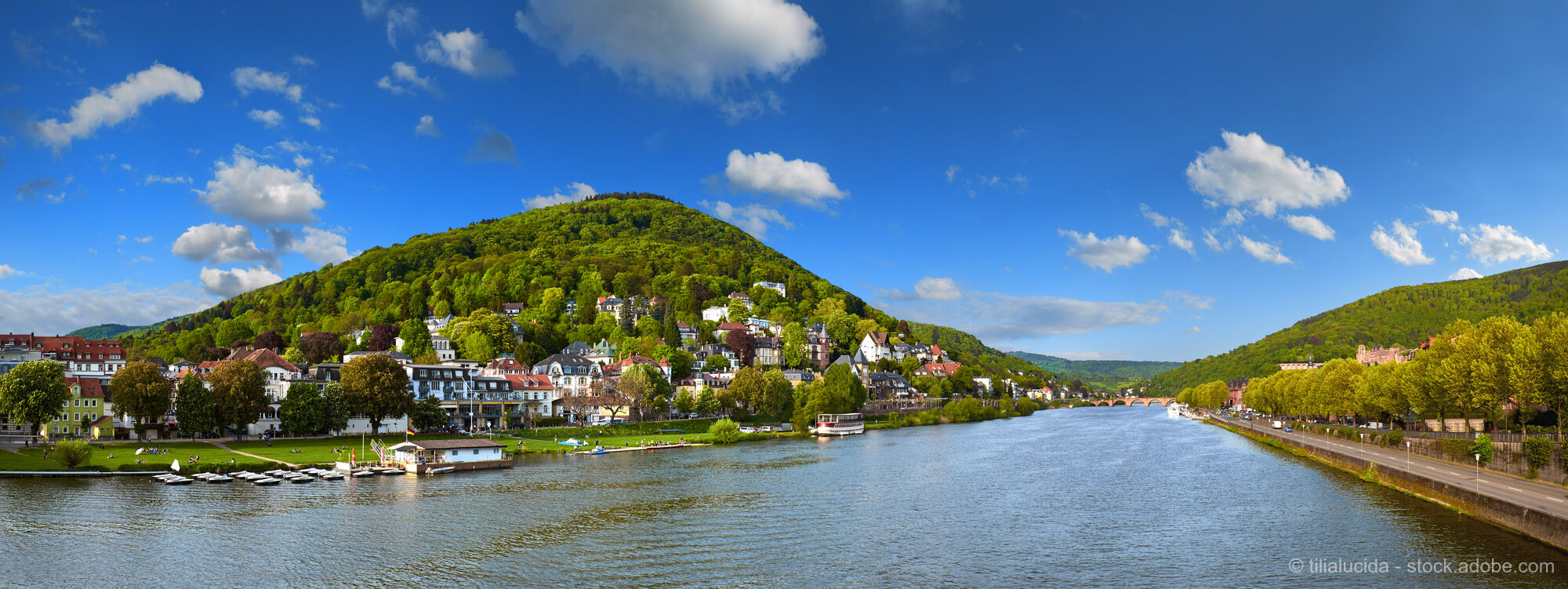 Radvergnügen am Neckar