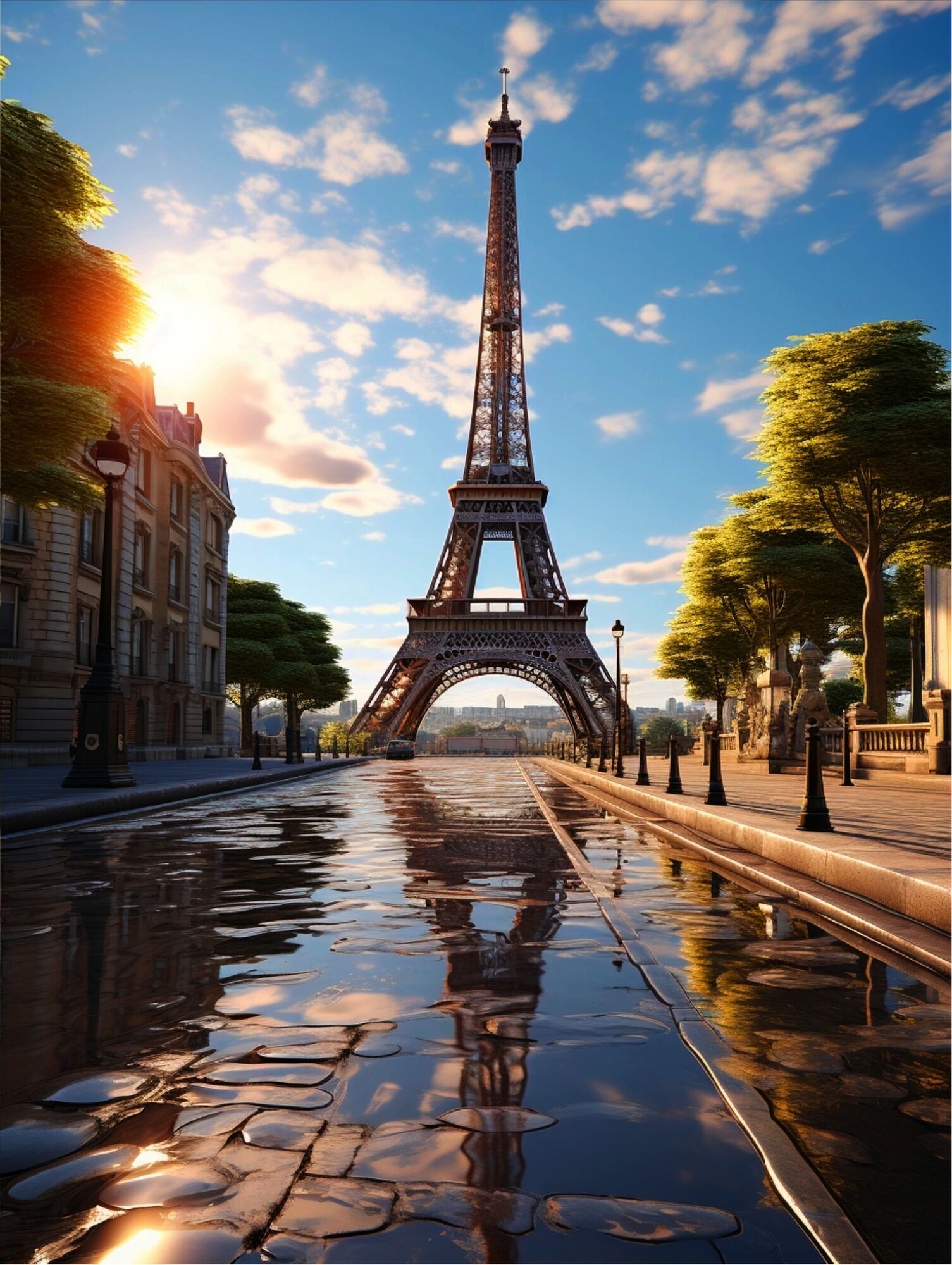On Small Roads to Paris