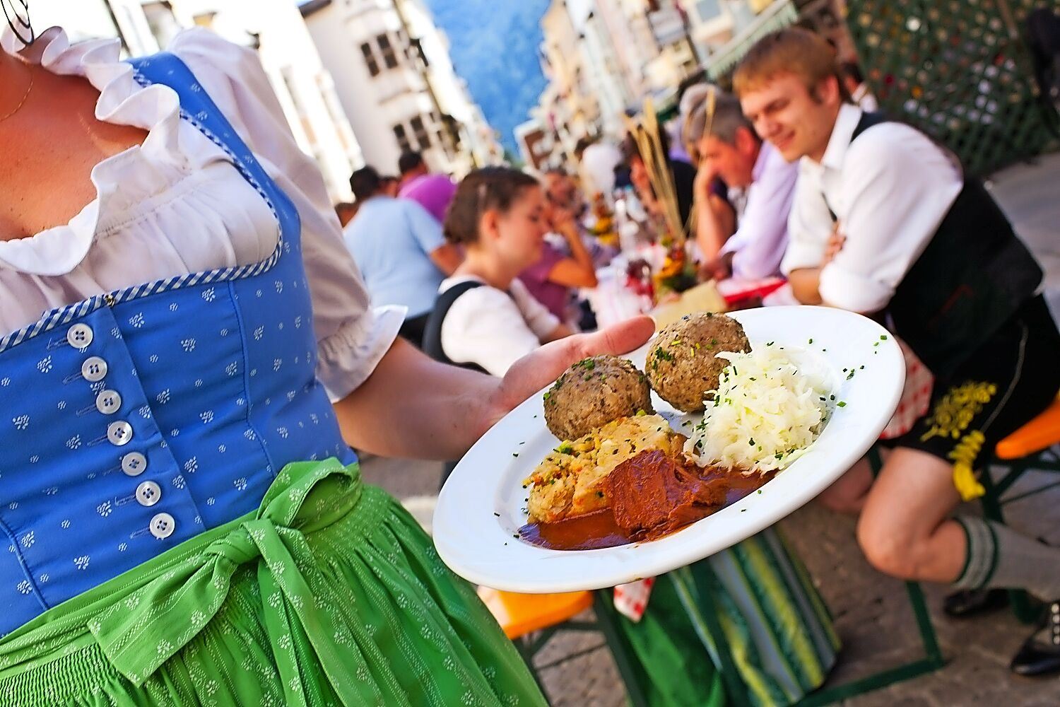Knödelfest in St. Johann