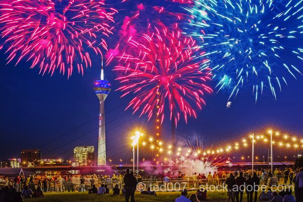 New Year's Eve in Düsseldorf