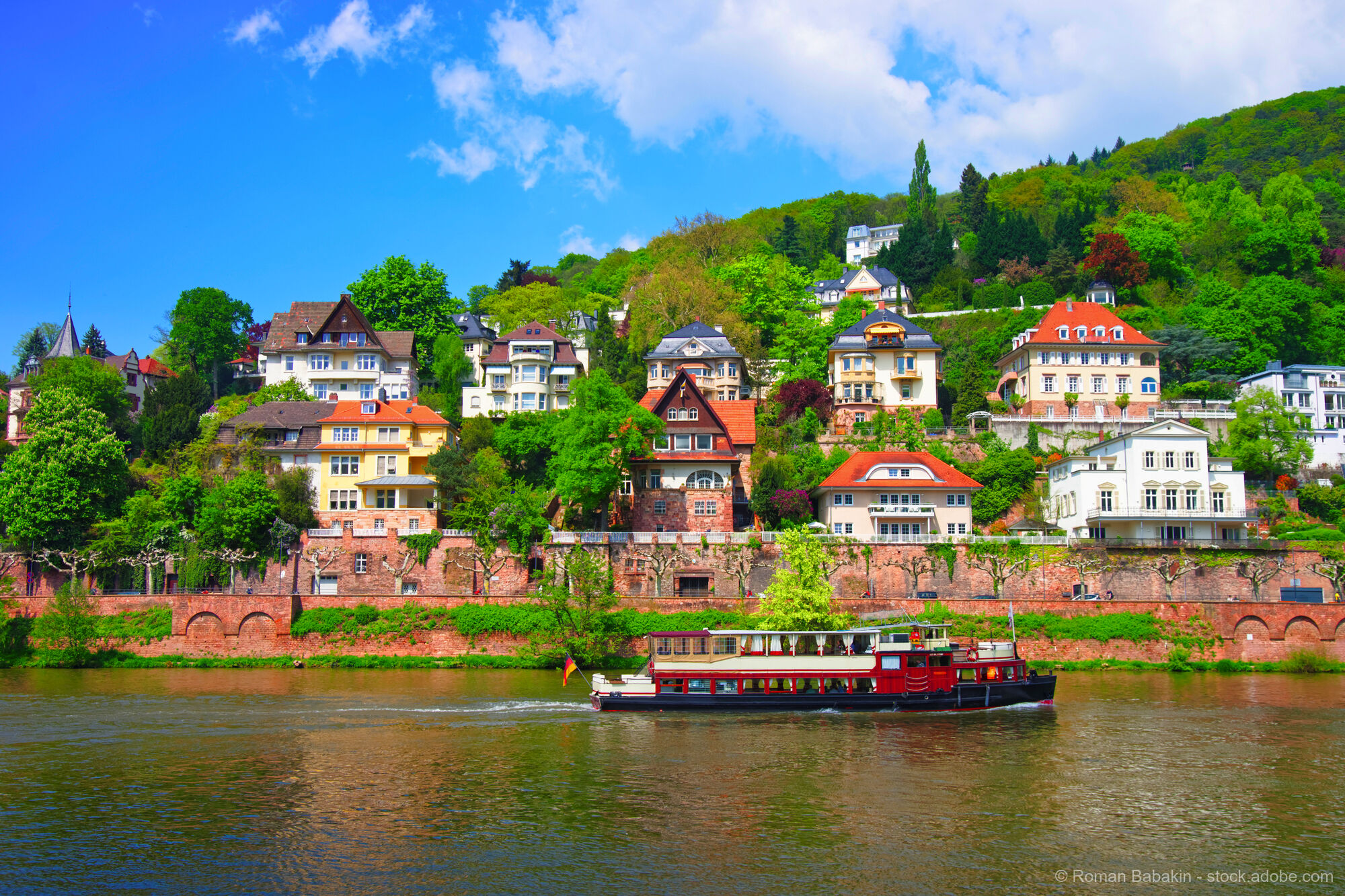 Radvergnügen am Neckar