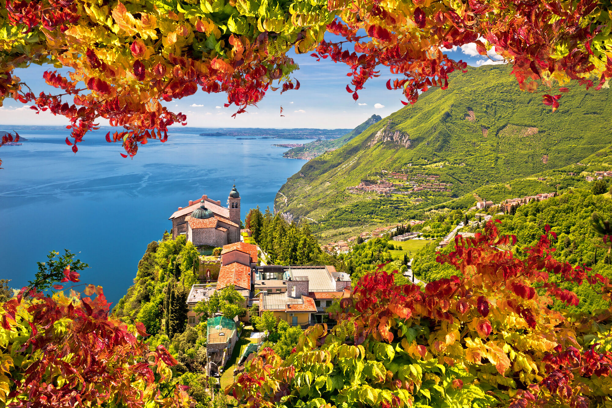 Golden Autumn at Lake Garda