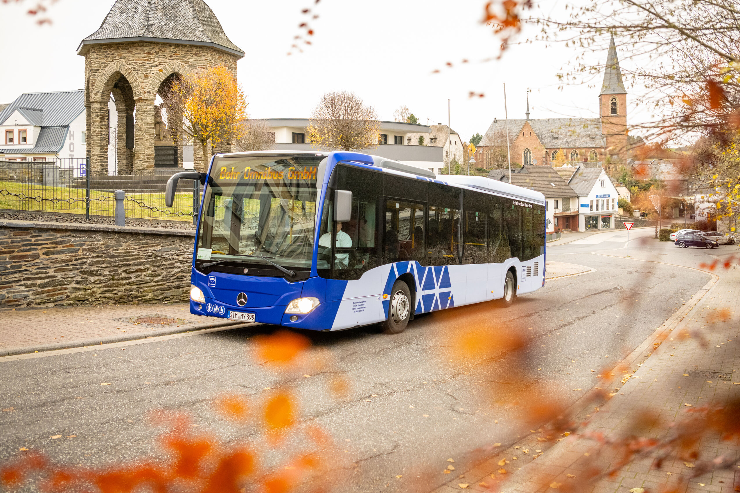 Linienverkehr bohr busreisen busvermietung bus 203