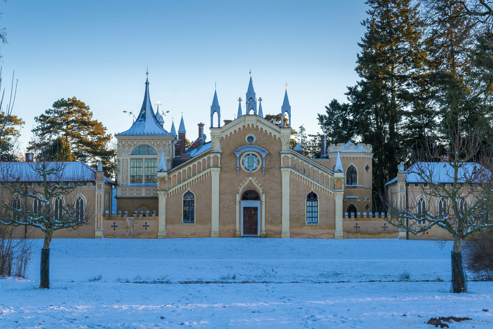Wörlitz zur Dinner-Weihnachtsgeschichte