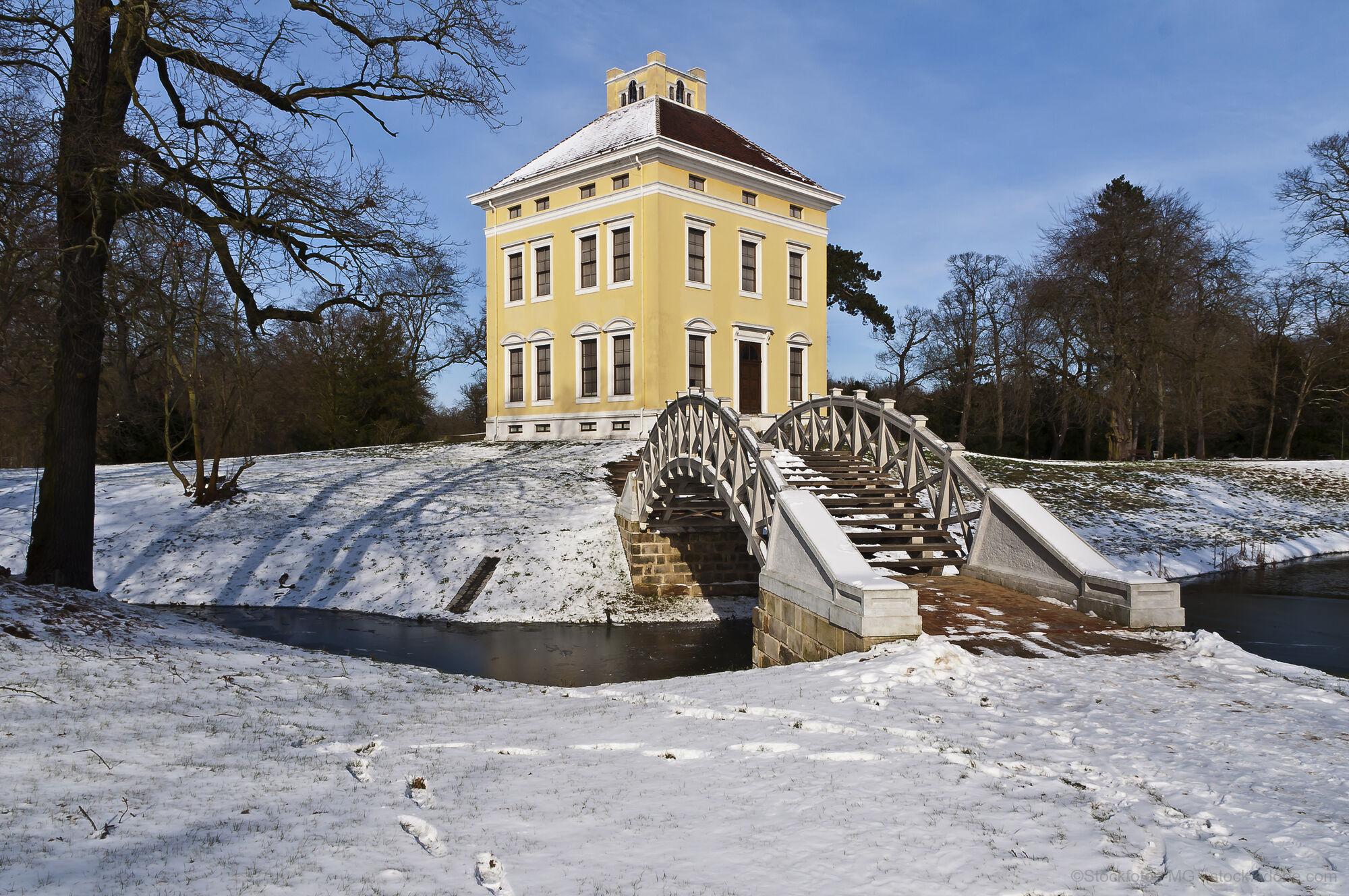 Wörlitz zur Dinner-Weihnachtsgeschichte
