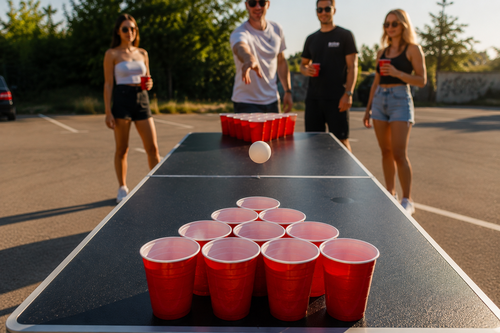Bierpong tunier bohr
