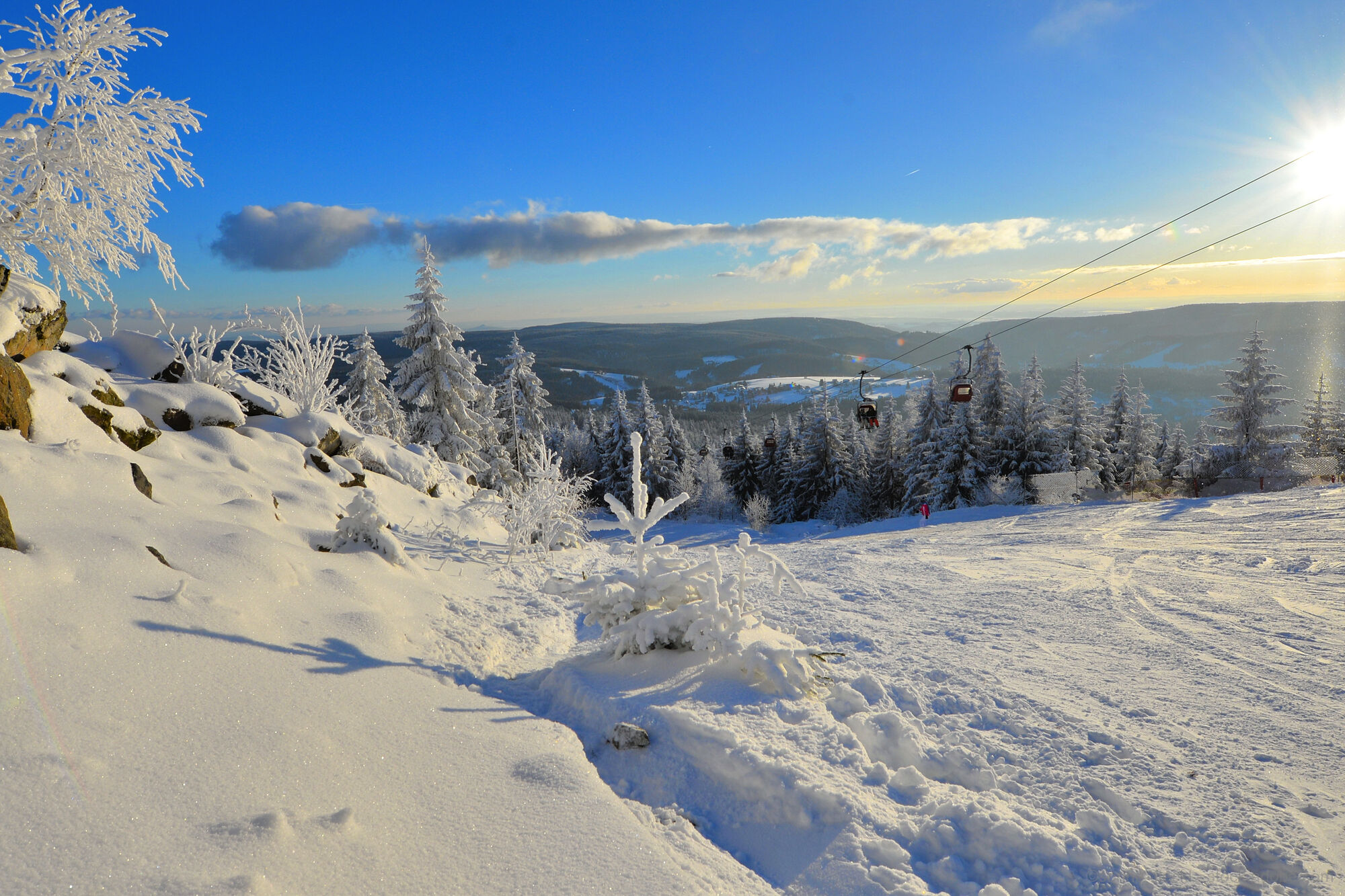 Winter-Wandergenuss im Fichtelgebirge