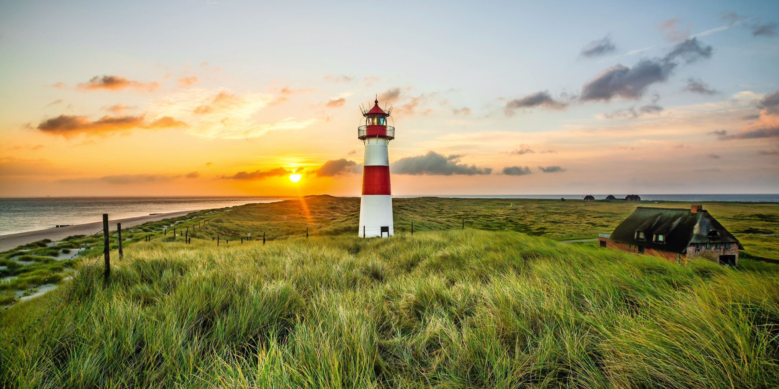 Island Magic at the North Sea