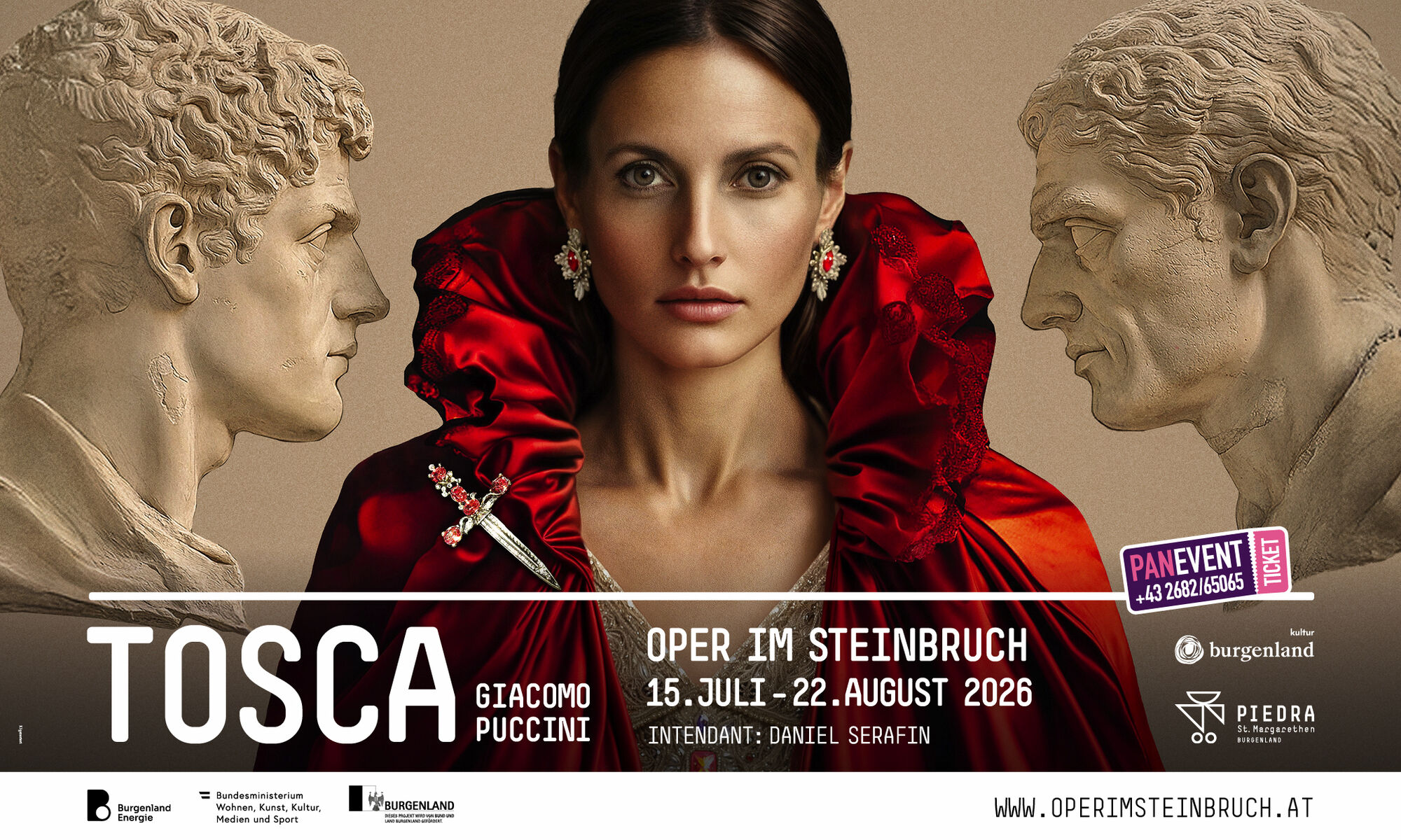 Oper „Tosca“ im Steinbruch