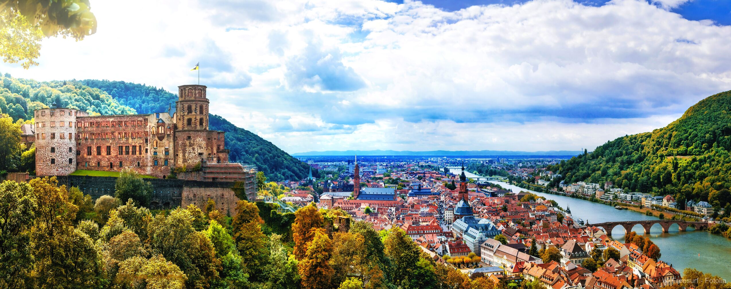 Radvergnügen am Neckar