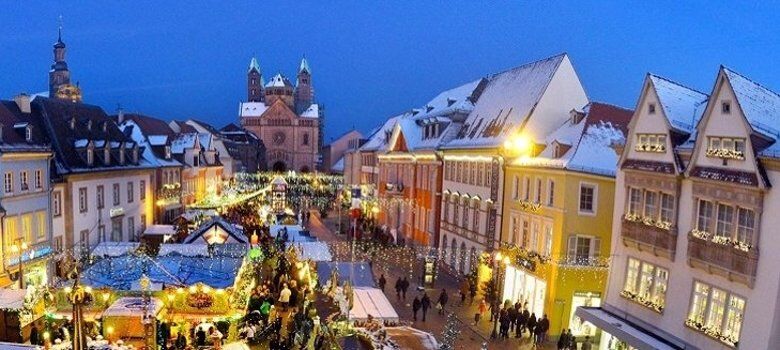 Speyer - Weihnachtsmarkt vor der Alten Münze