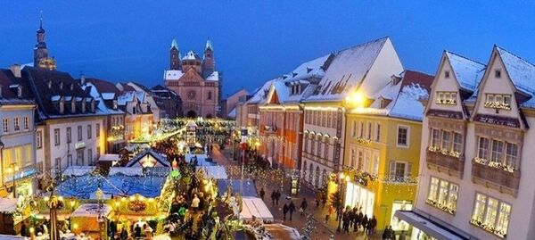 Speyer - Weihnachtsmarkt vor der Alten Münze