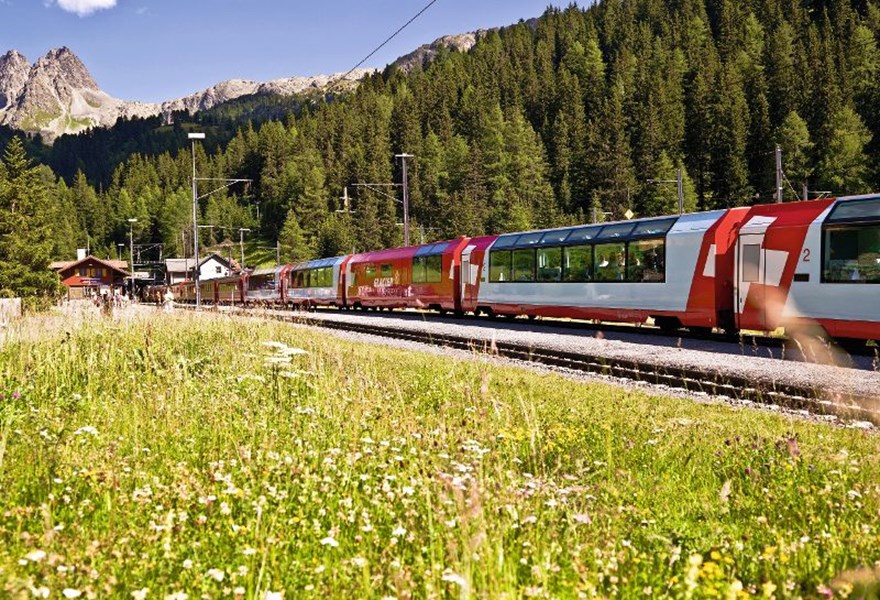Original Glacier- und Bernina-Express