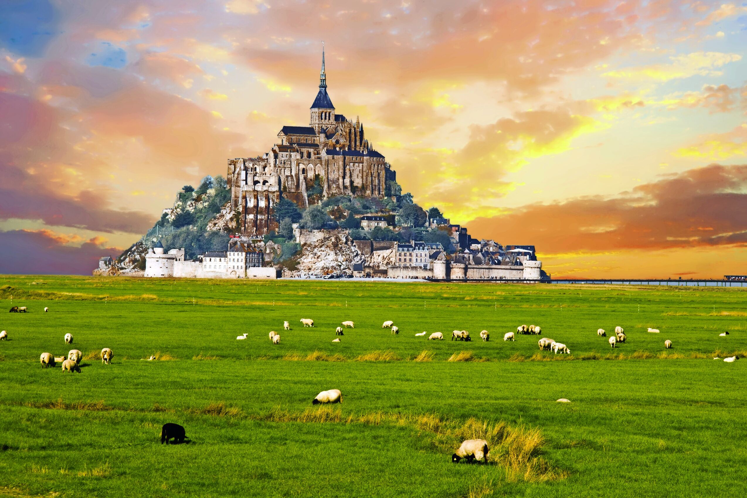 Durch die Normandie nach Südengland
