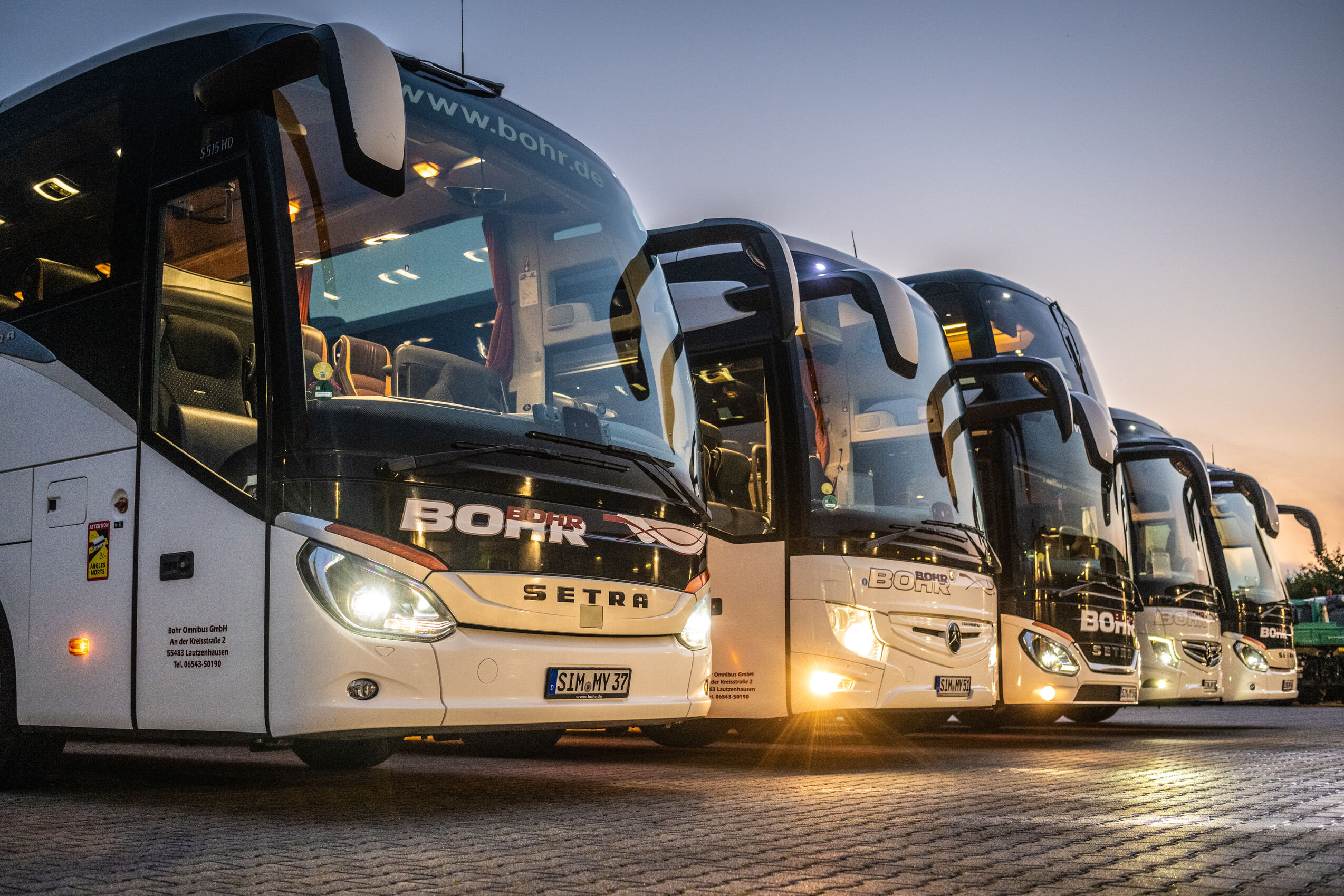 Busfahrt Langstrecke Komfort