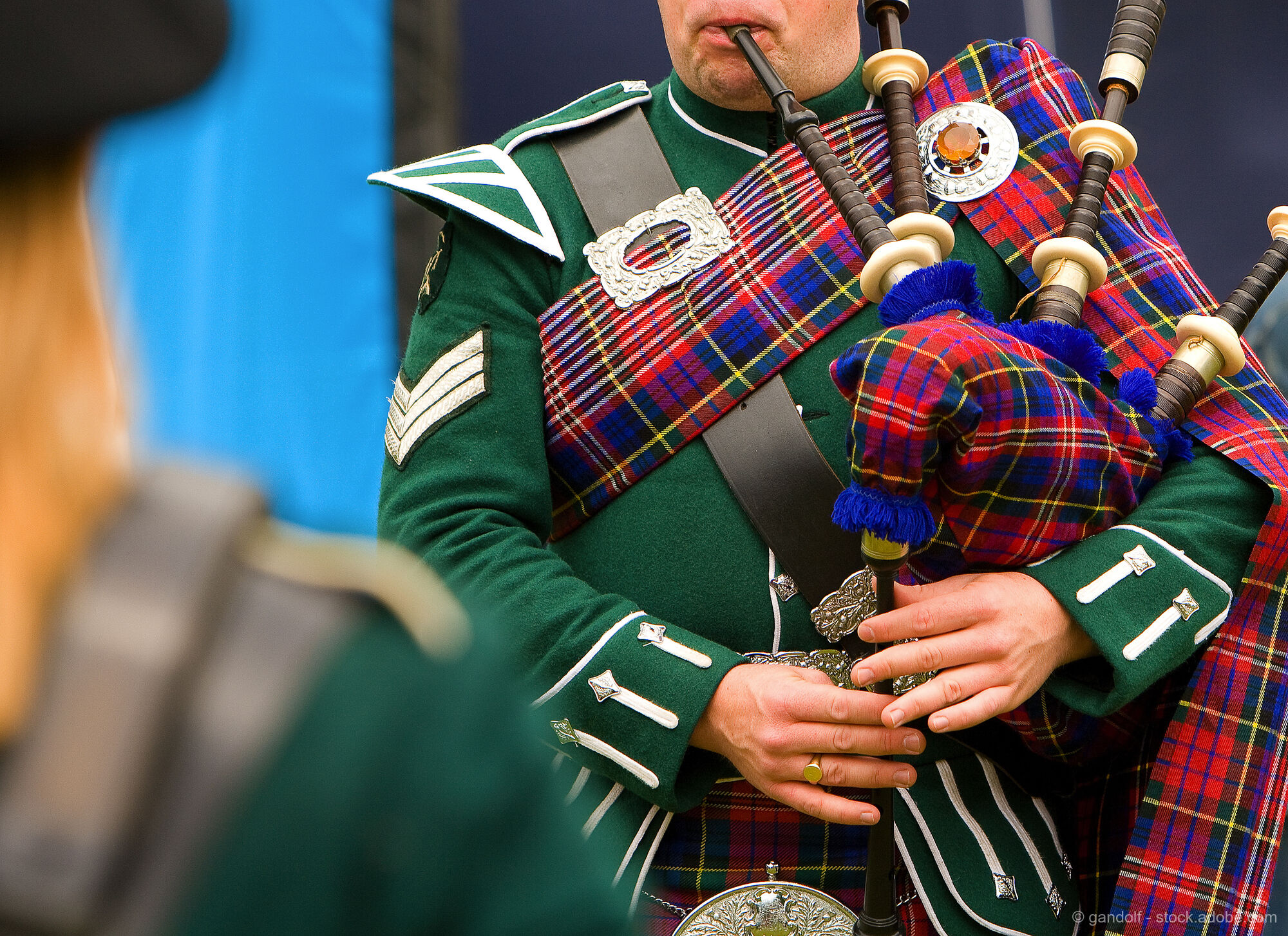 Schottenkaro und Haggis