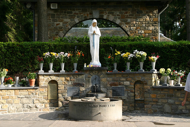 Assumption of Mary in the Pilgrimage Site of Banneux/ Belgium