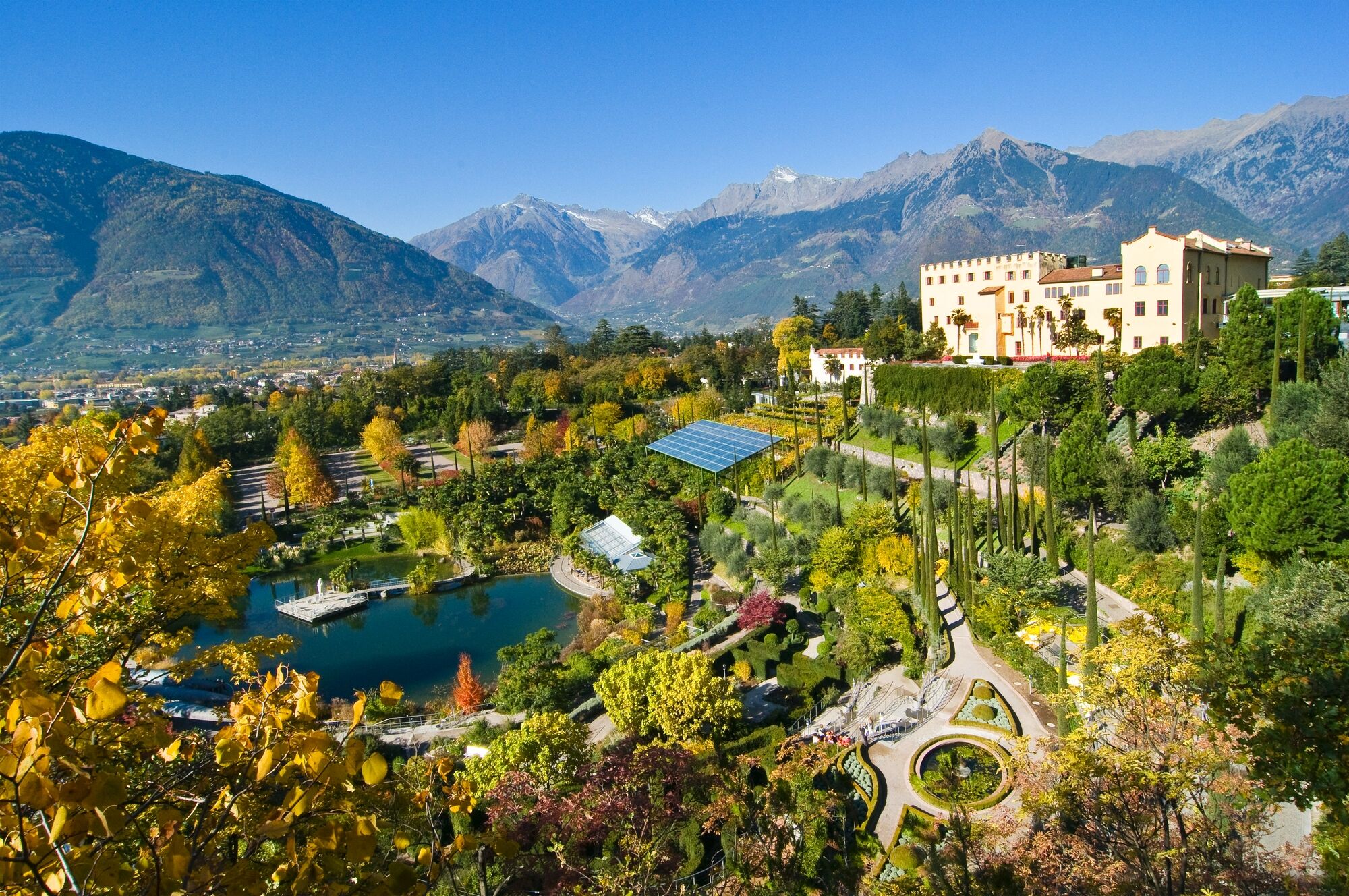 Goldener Herbst in Südtirol