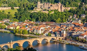 Heidelberg und Neckar-Schifffahrt anschließend Nußloch