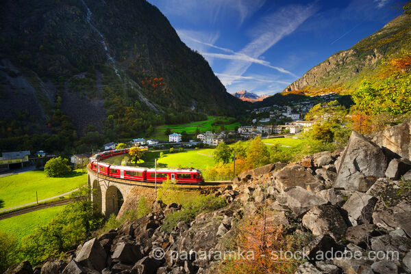 Original Glacier- und Bernina-Express