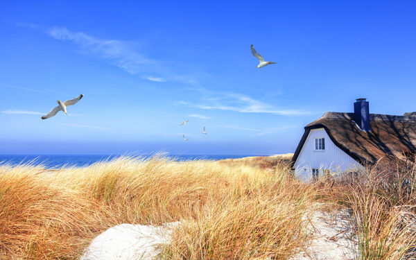 Hiking between Bodden and Baltic Sea