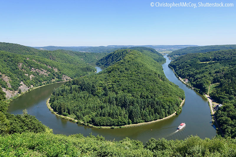 Saarschleifen Tour Mettlach & Rosengarten Zweibrücken