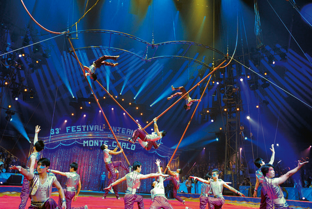 Circus Festival in Monte Carlo