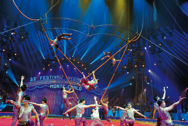 Circus Festival in Monte Carlo