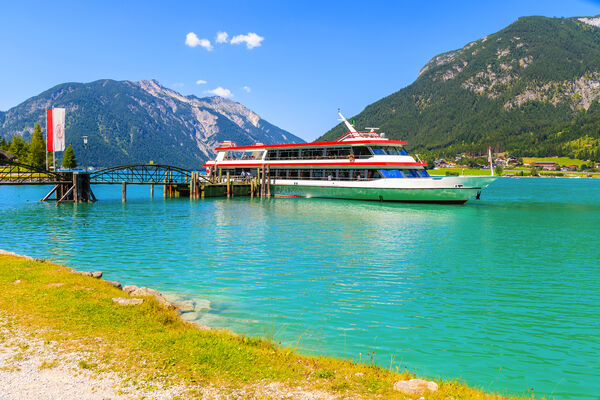 Maurach on Lake Achensee