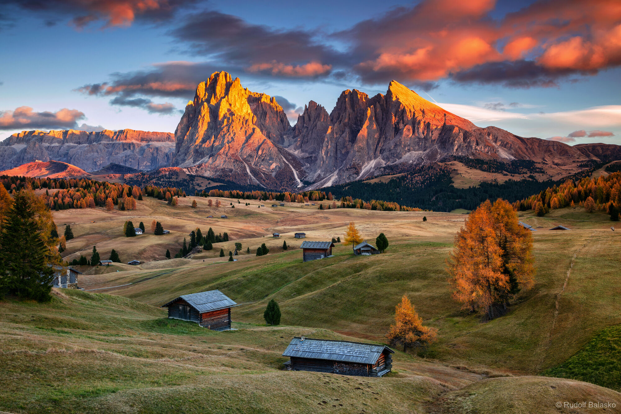 Goldener Herbst in Südtirol