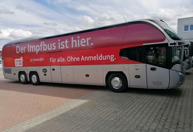 Impfbusse in Rheinland Pfalz ab heute im Einsatz